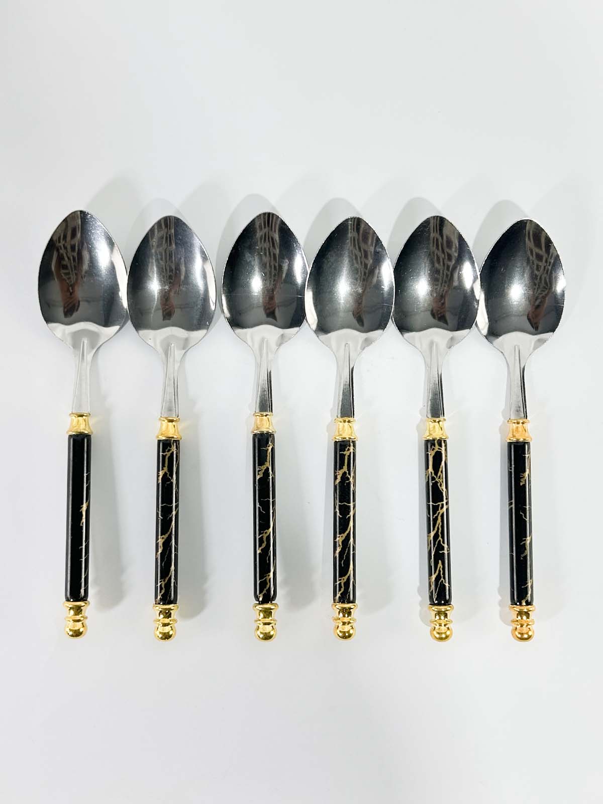 Pack of 6 Stainless Steel Table Spoons D111