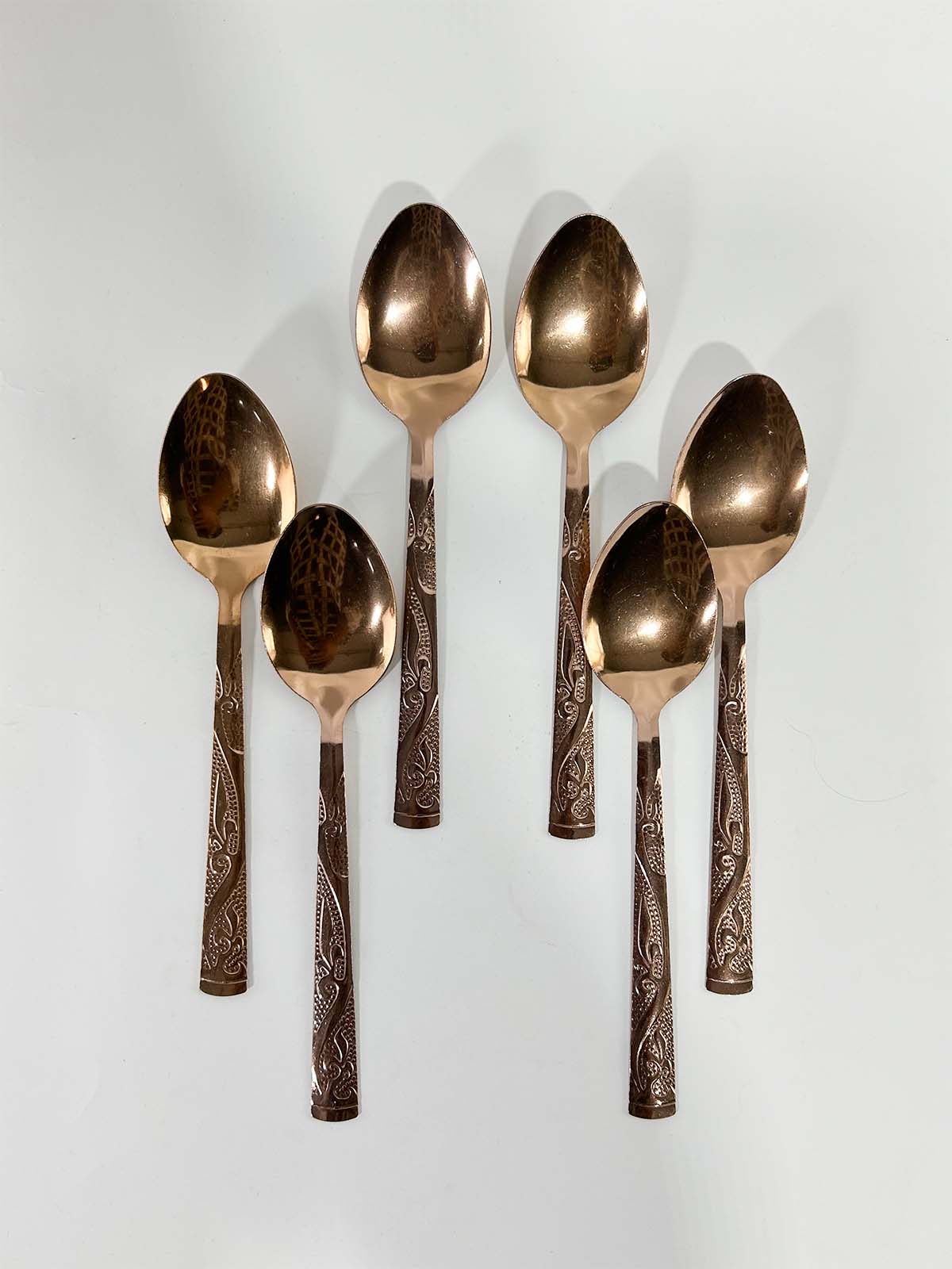 Pack of 6 Stainless Steel Table Spoons 03 D117