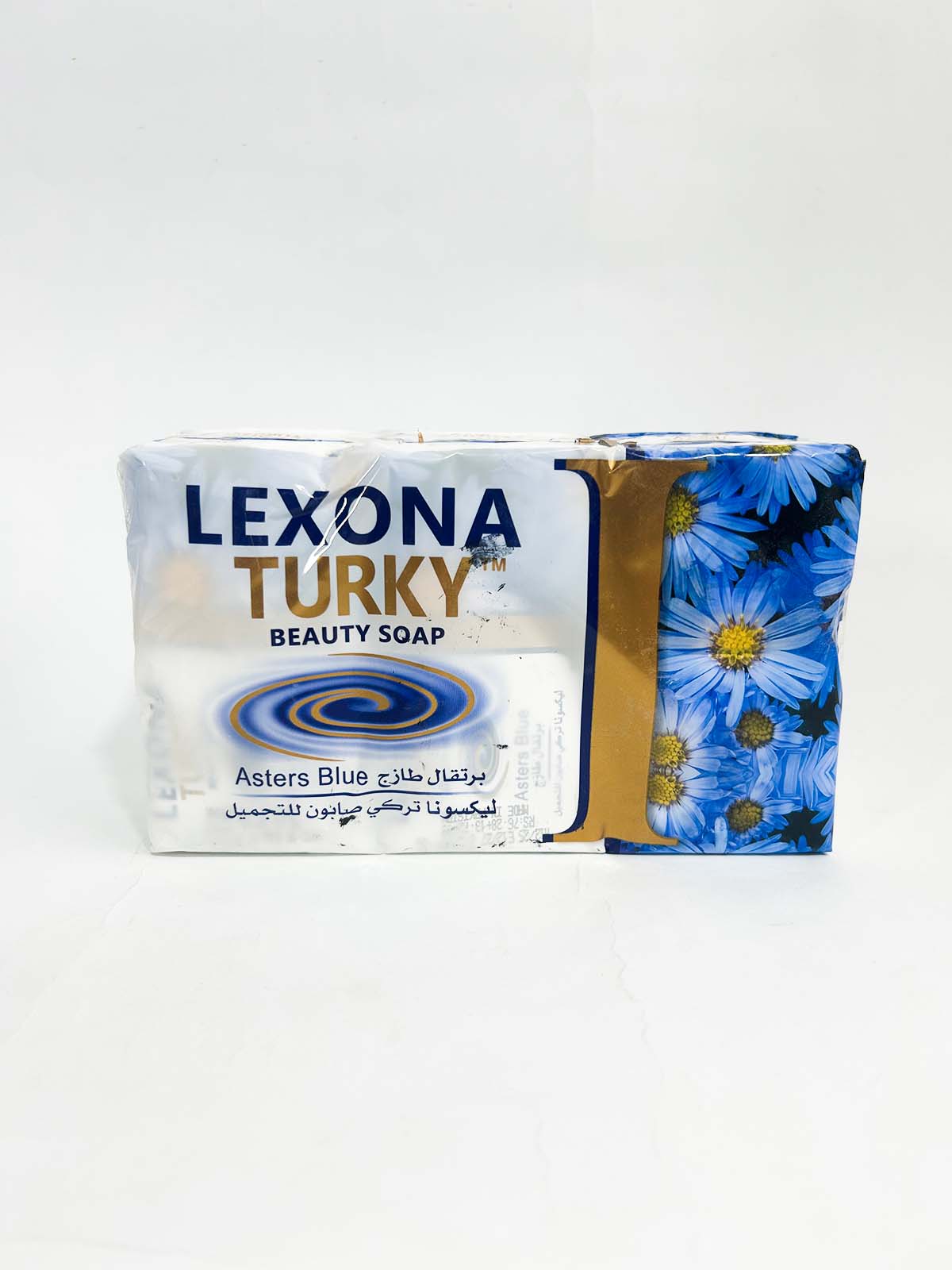 Pack of 6 Lexona Turky Asters Blue Beauty Soap