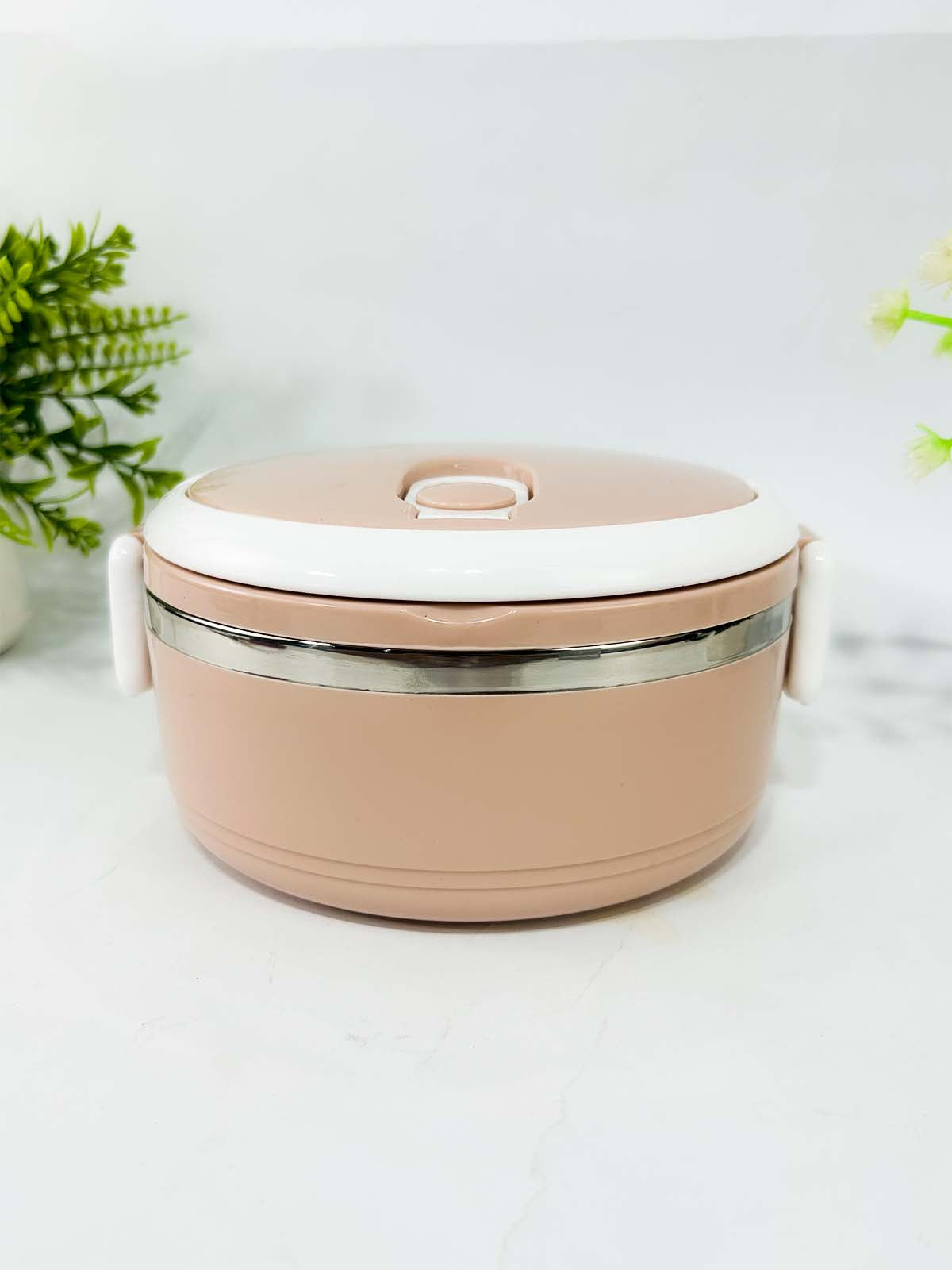 Brown Layers Stainless Steel Lunch Box 700ml WTB38