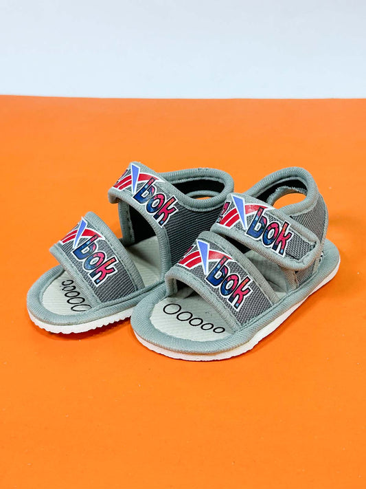 Grey Sandal For Newborn NB84