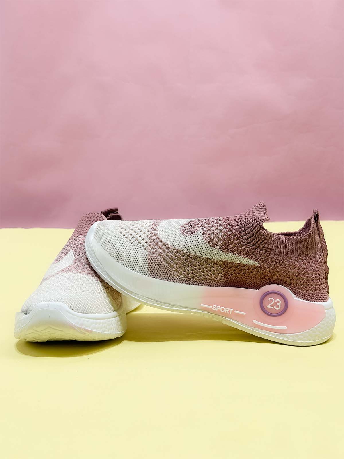 1Yrs - 12Yrs Pink Casual Sneakers For Kids BJ56