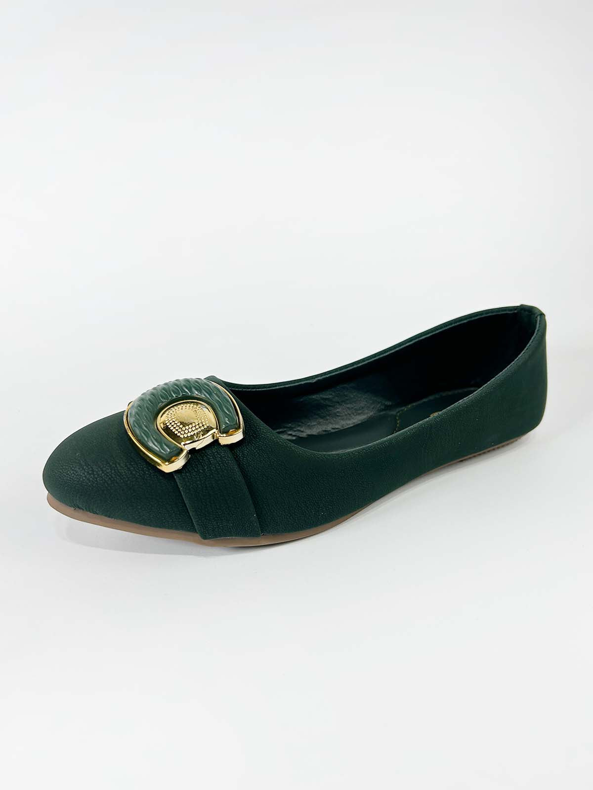 Green Casual Pumps For Women WP22