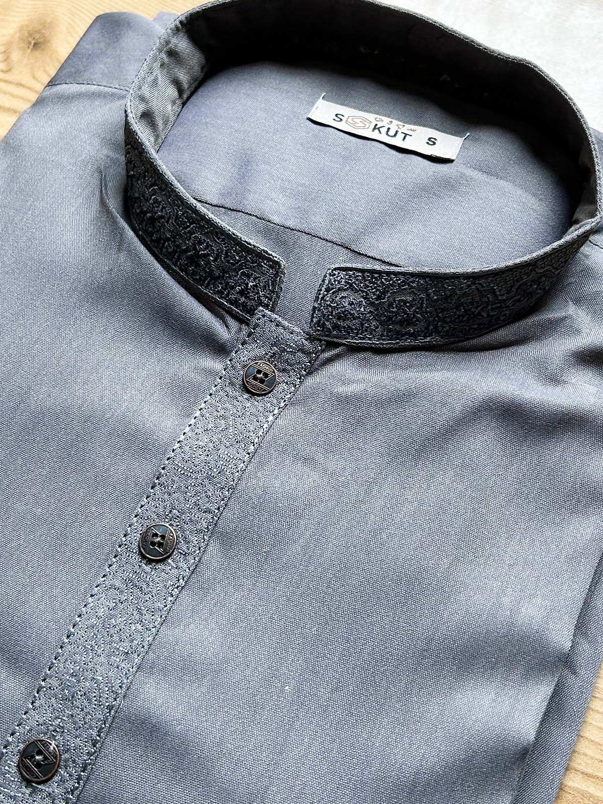 Grey Premium Kurta for Men MK46