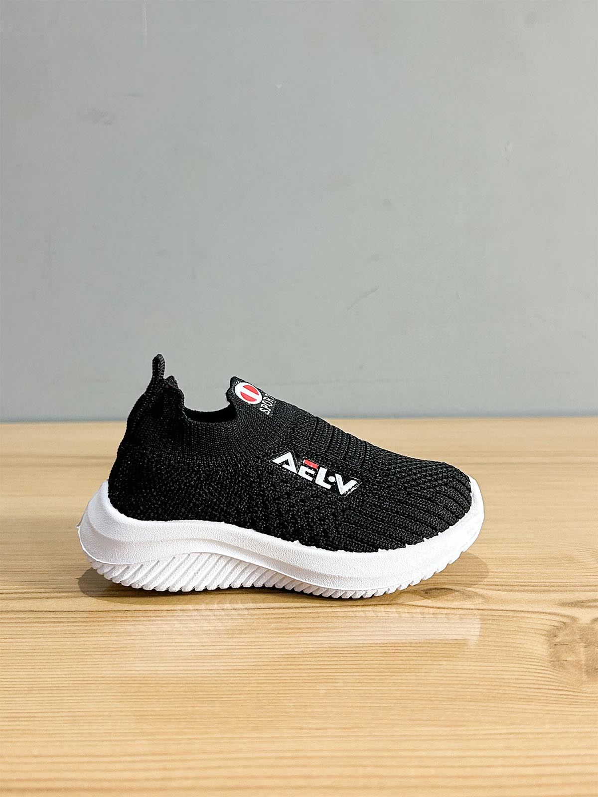 1Yrs - 12Yrs Black Casual Sneakers For Kids BJ52