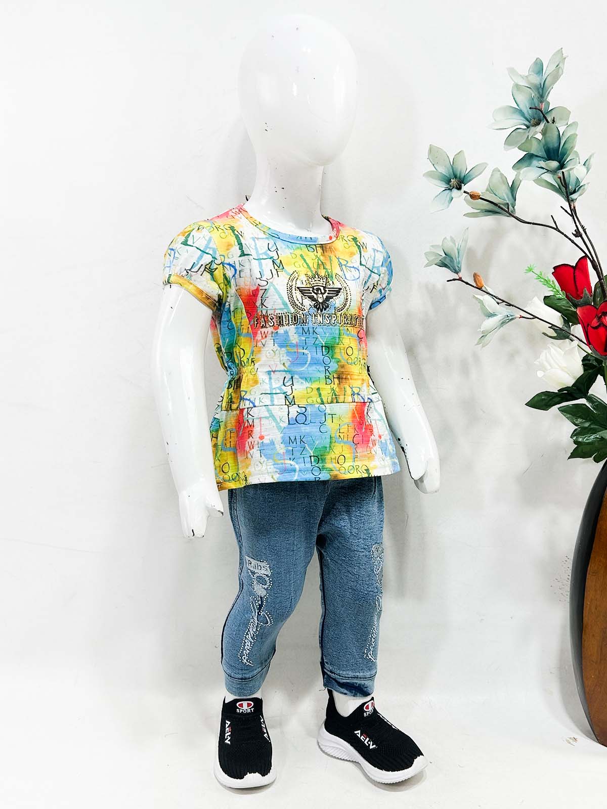 1Yr - 4Yrs W Blue Suit For Girls OP GS435