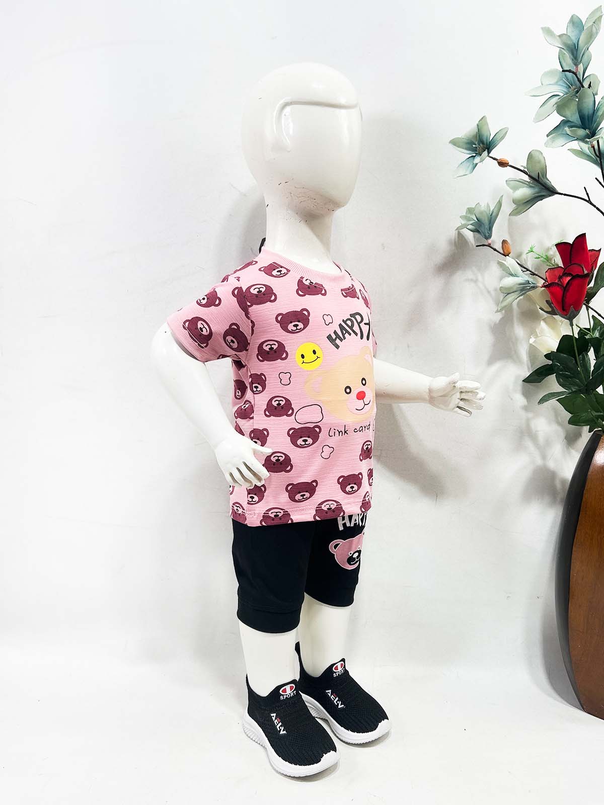 3Mth - 9Mth Pink Baba Suit For Newborns NJ NBS743
