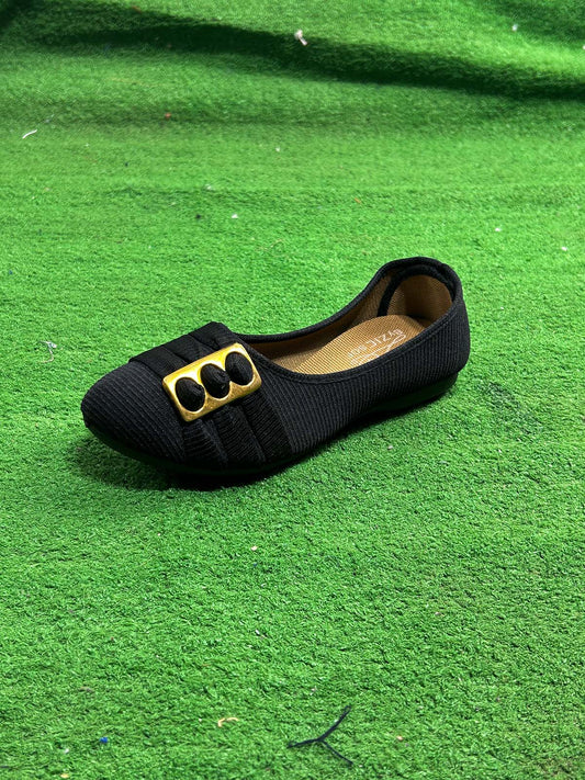 Black Casual Pumps For Women WP18