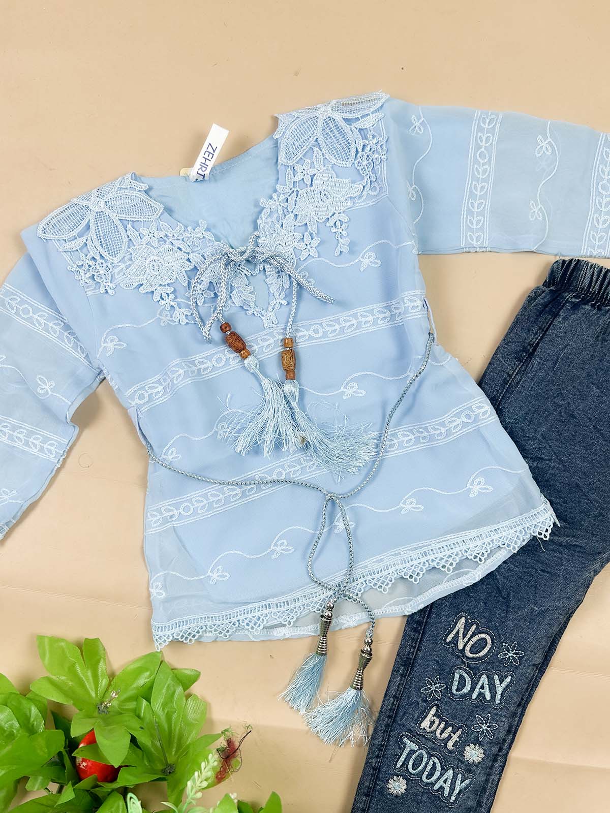 1Yr - 7Yrs Blue Suit For Girls TG GS454