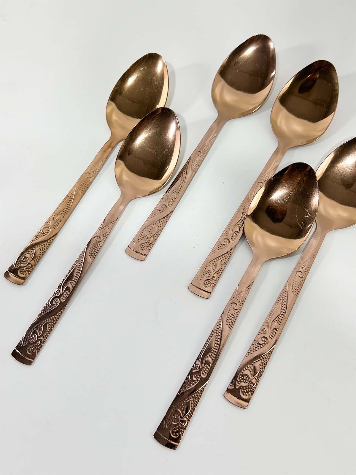 Pack of 6 Stainless Steel Table Spoons 03 D117