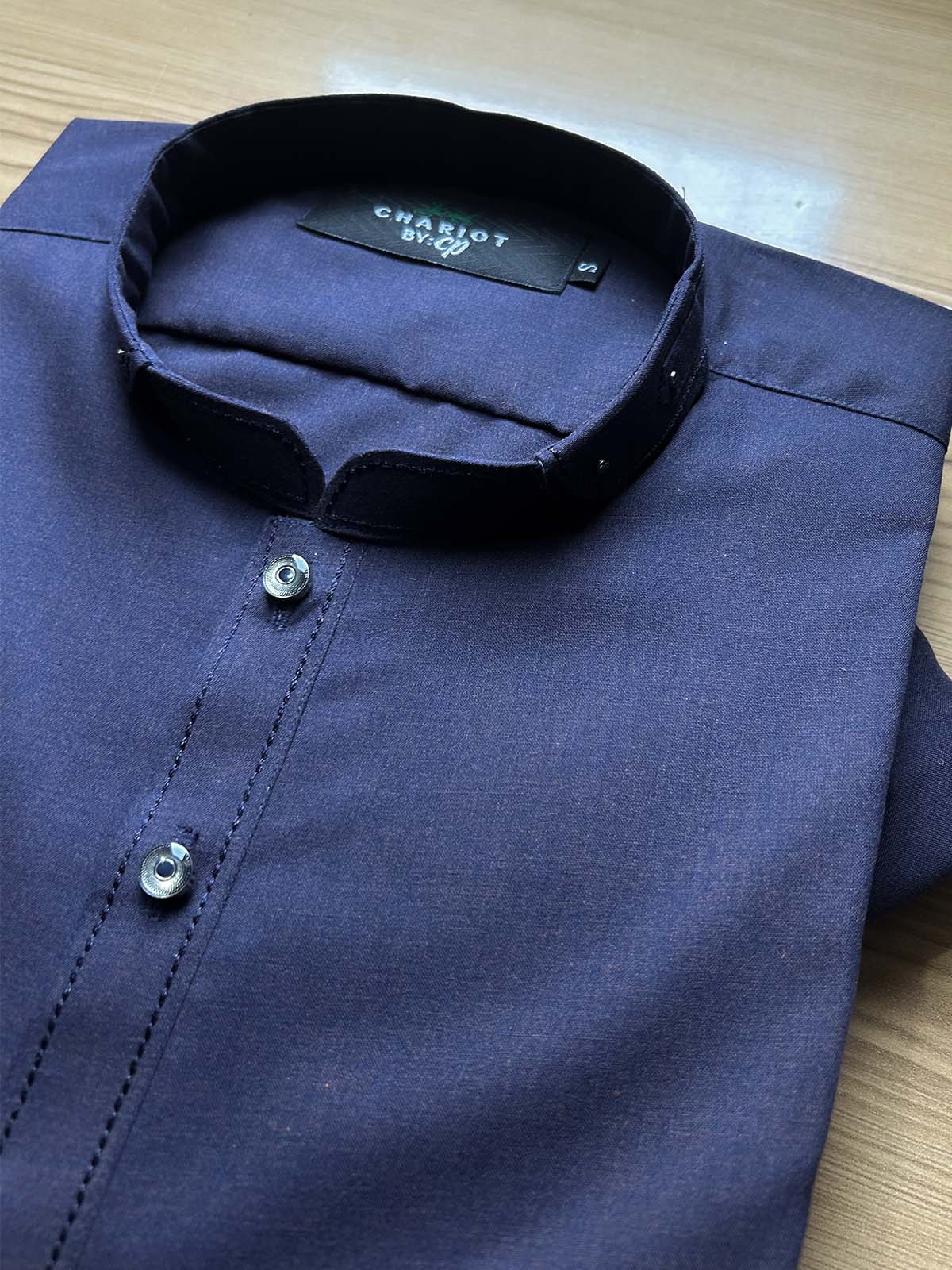 18/2-6 MSK506 Violet Stitched Suit Sherwani Collar Kameez Shalwar For Men