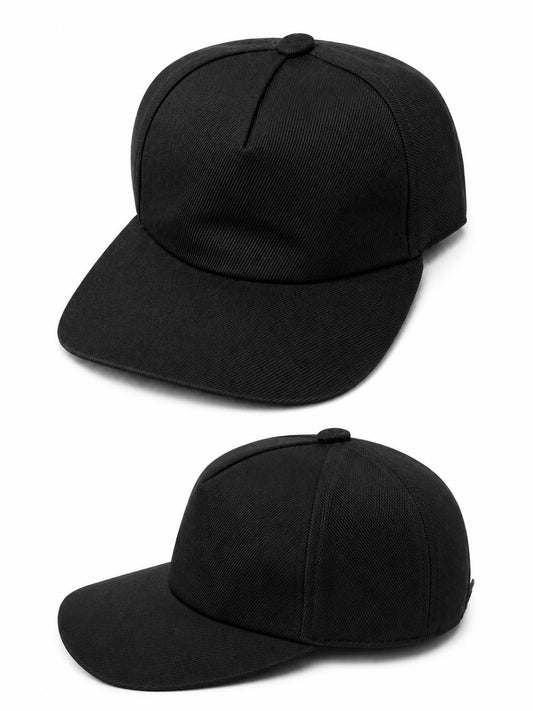 Black Basic P-Cap For Men CAP39