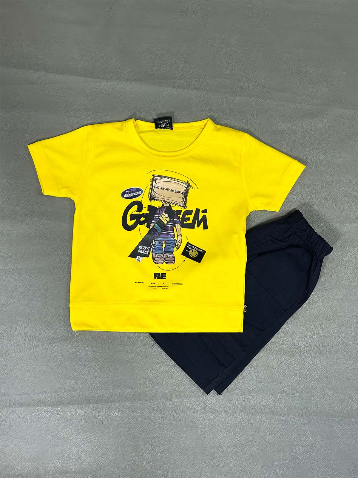 1Yr - 4Yrs Yellow Suit For Kids OP BS621
