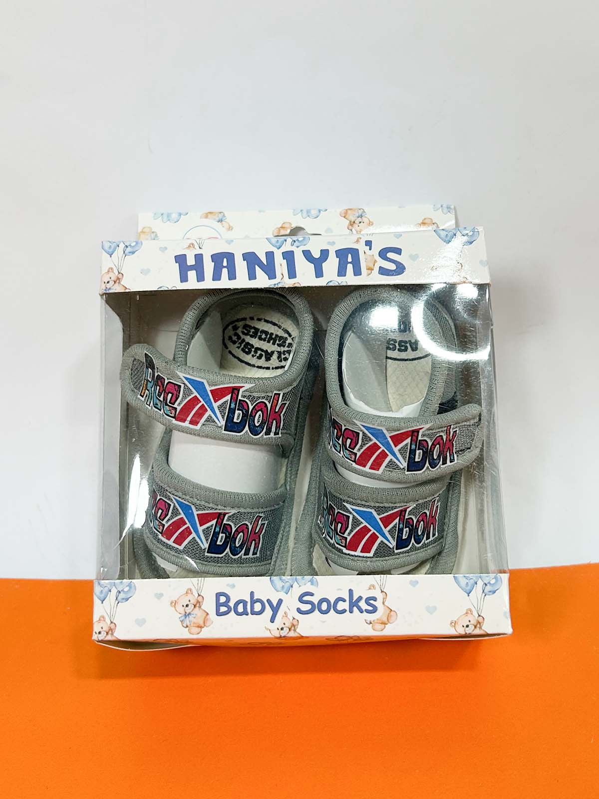 Grey Sandal For Newborn NB84