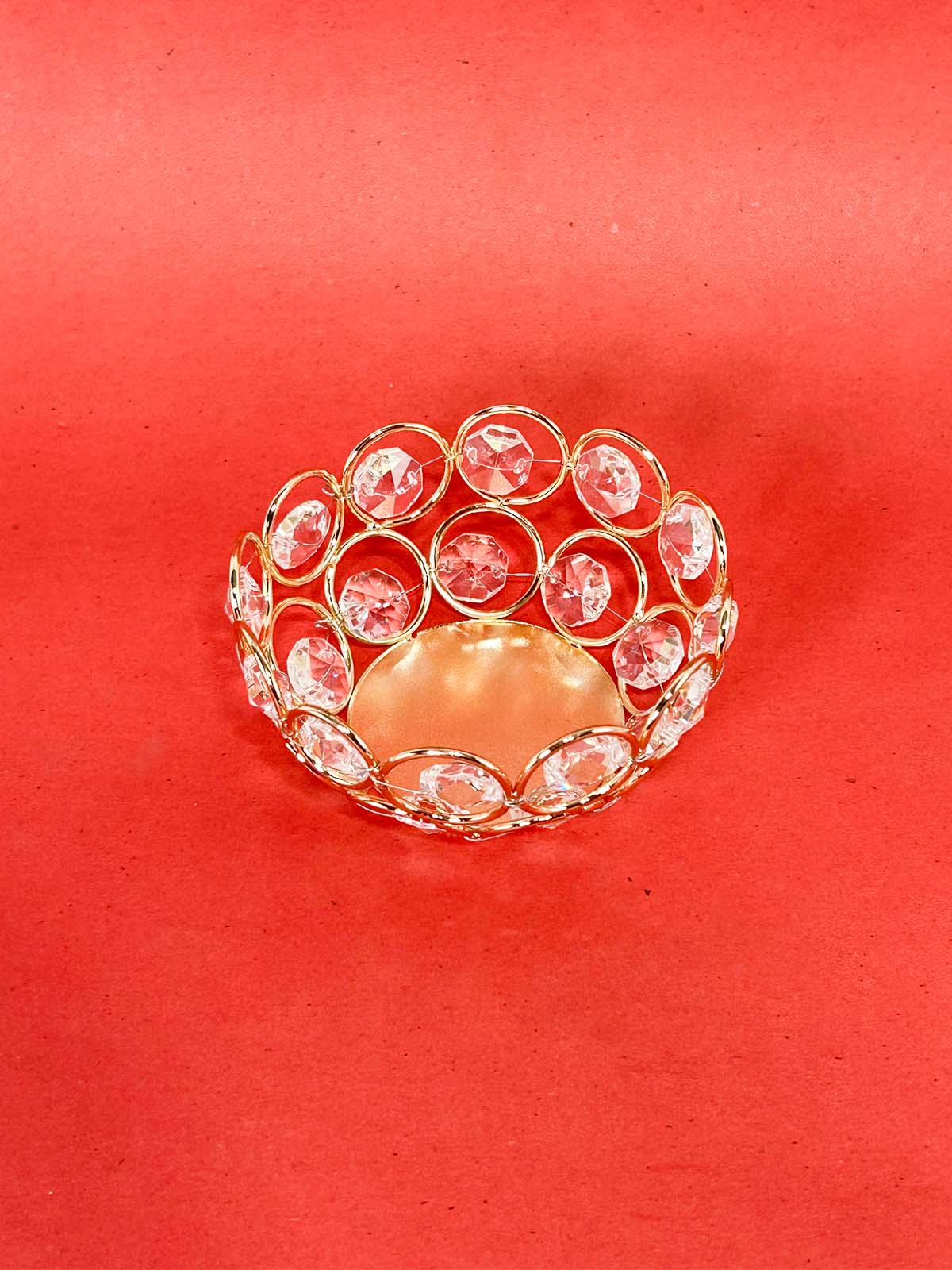 Crystal Home Decor Candle Stand Holder HDCH-03