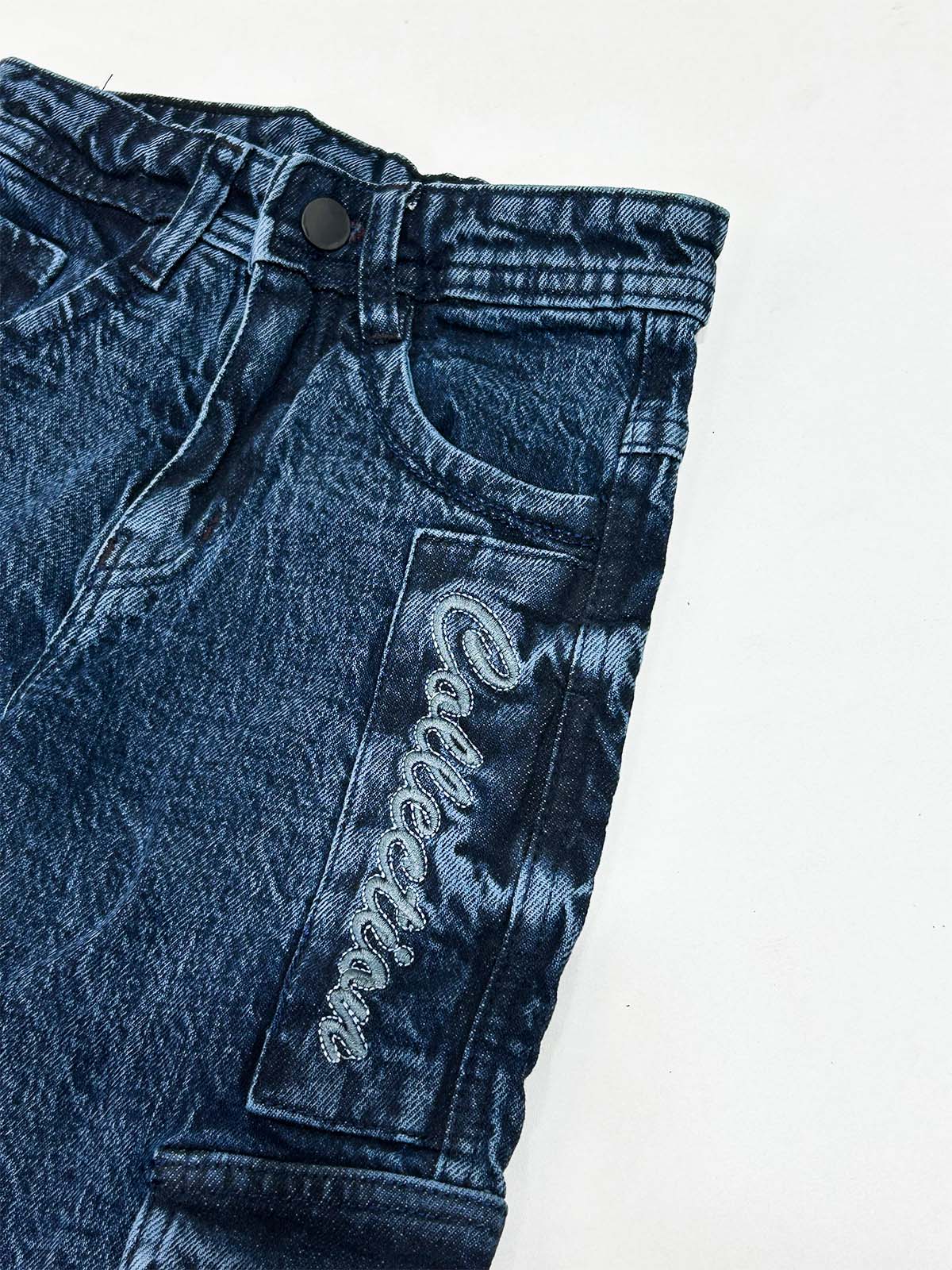 5Yrs - 15Yrs Blue Baggy Denim Jeans For Boys BJ18