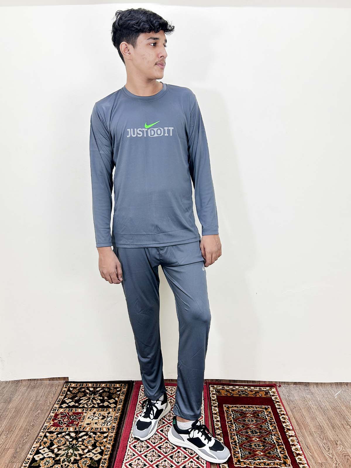Grey Dri-FIT Track Suit For Men MG MTRS54