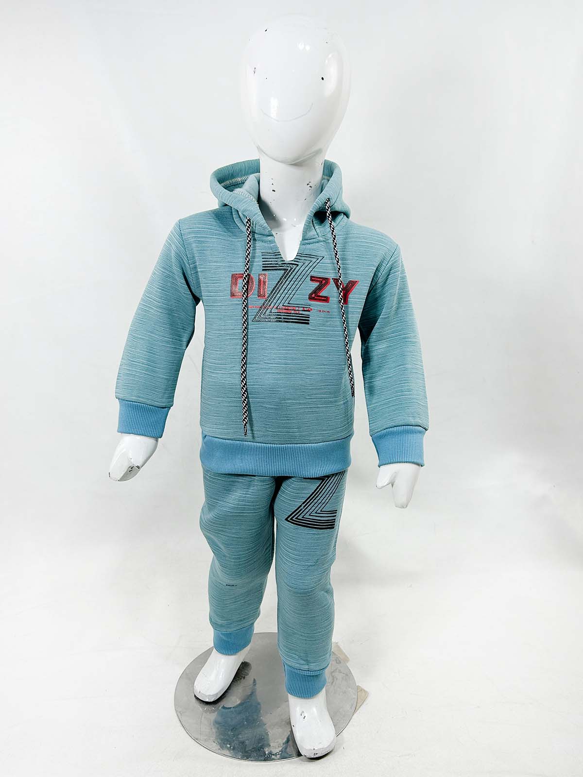 2Yr - 5Yrs Fleece Dizzy Cyan Suit For Kids SH BS574