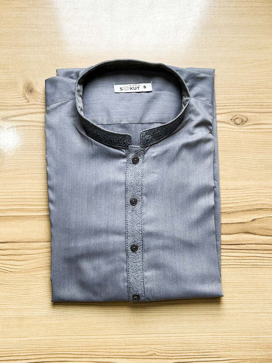 Grey Premium Kurta for Men MK46