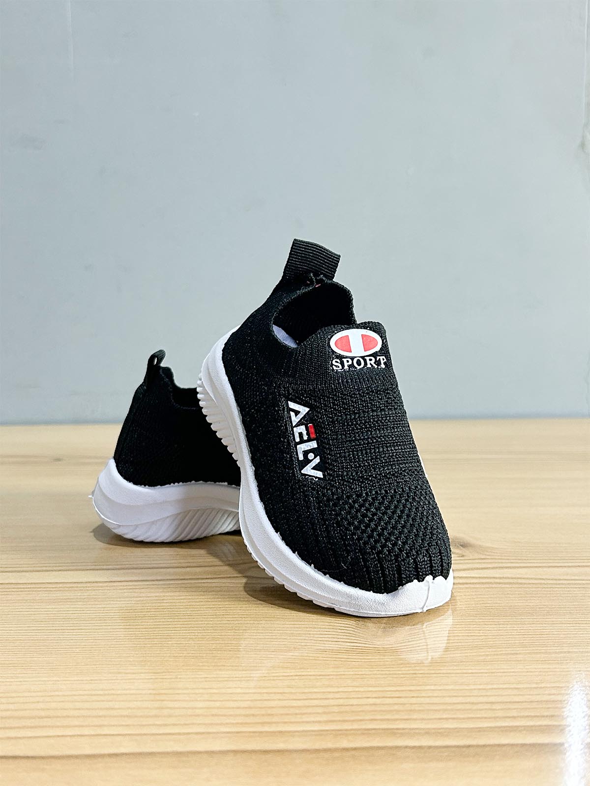 1Yrs - 12Yrs Black Casual Sneakers For Kids BJ52