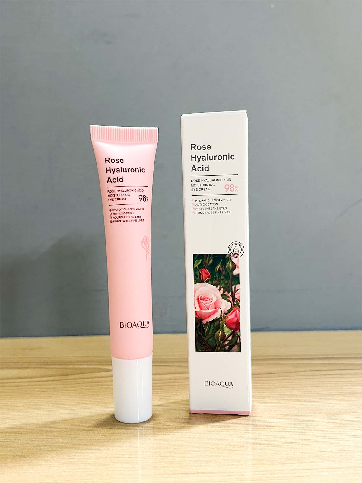 Rose Hyaluronic Acid Moisturizing Eye Cream