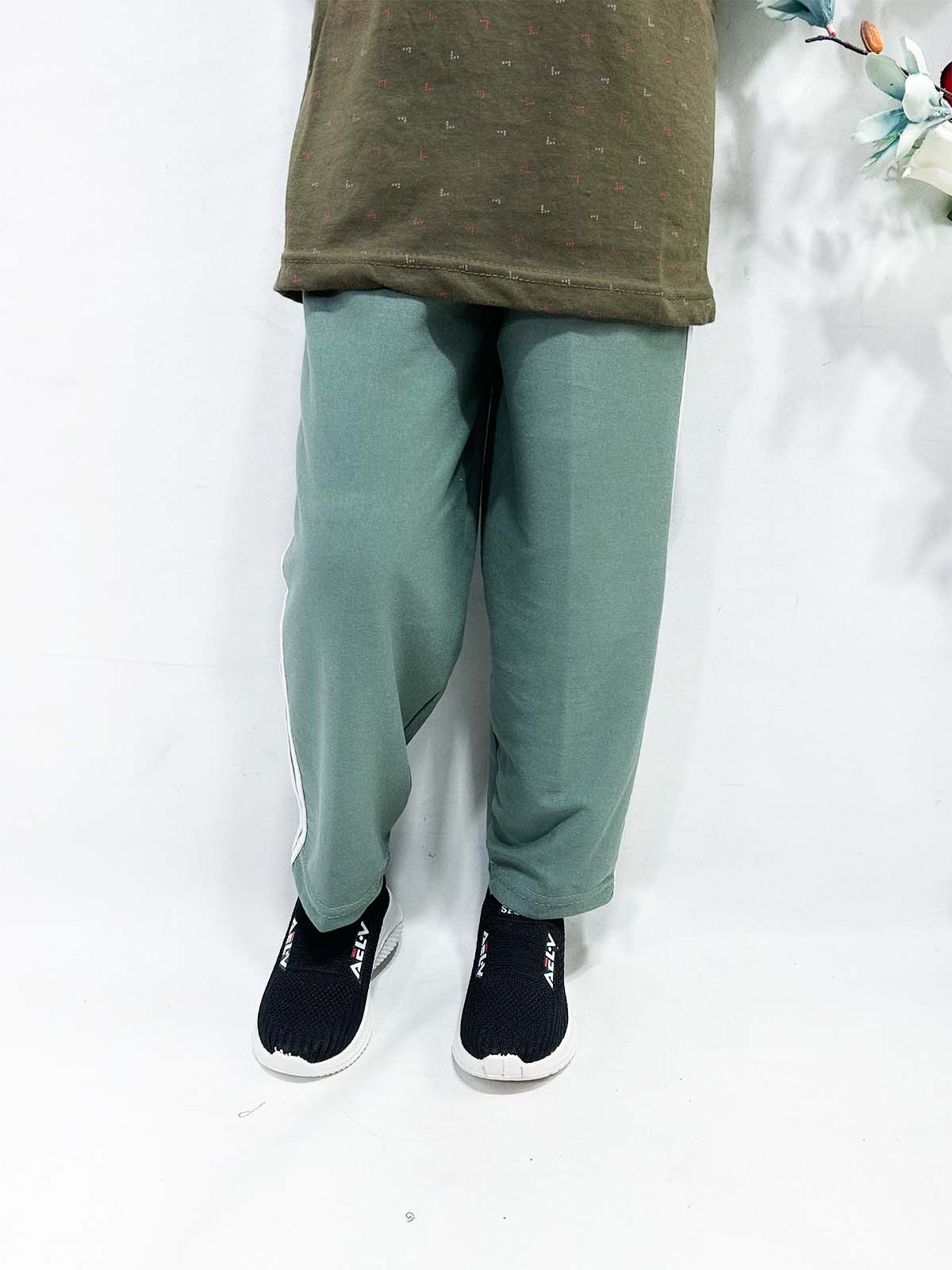 2Yrs - 15Yrs Green Trouser For Boys BT60