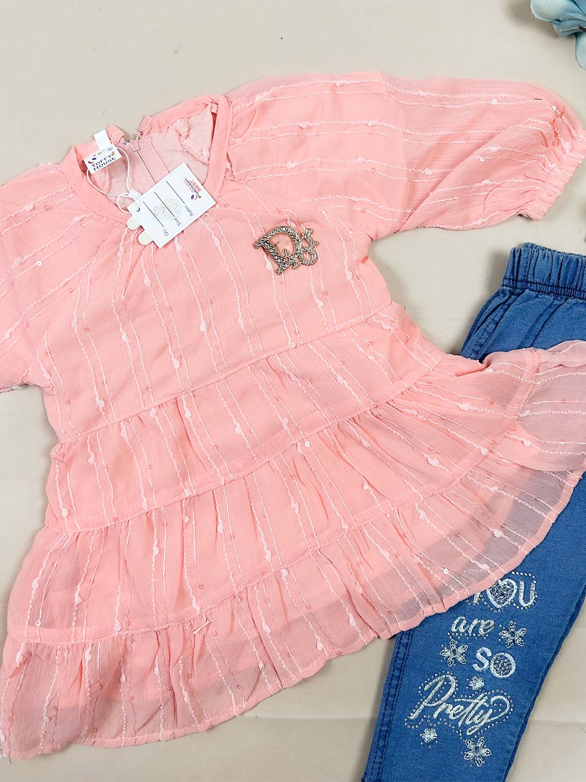 1Yr - 7Yrs Coral Suit For Girls TG GS453