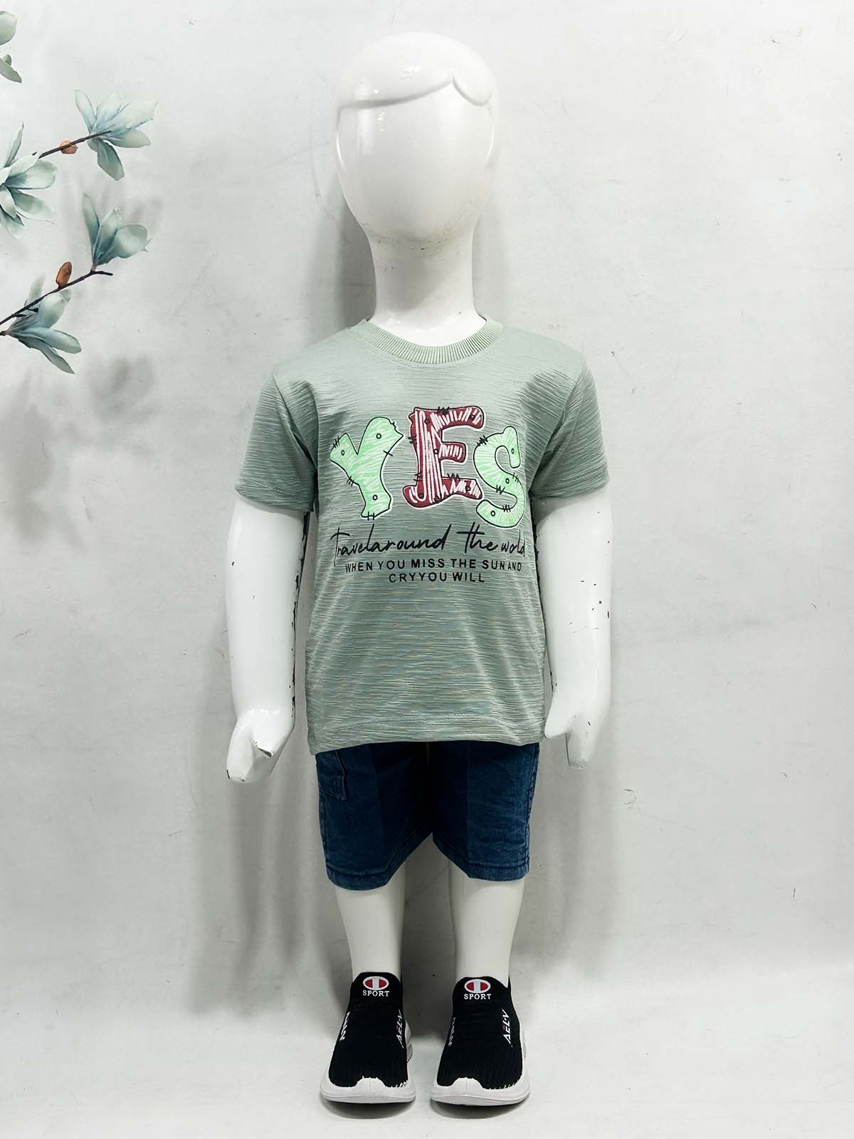 1Yr - 4Yrs Yes Grey Suit For Kids RZ BS735
