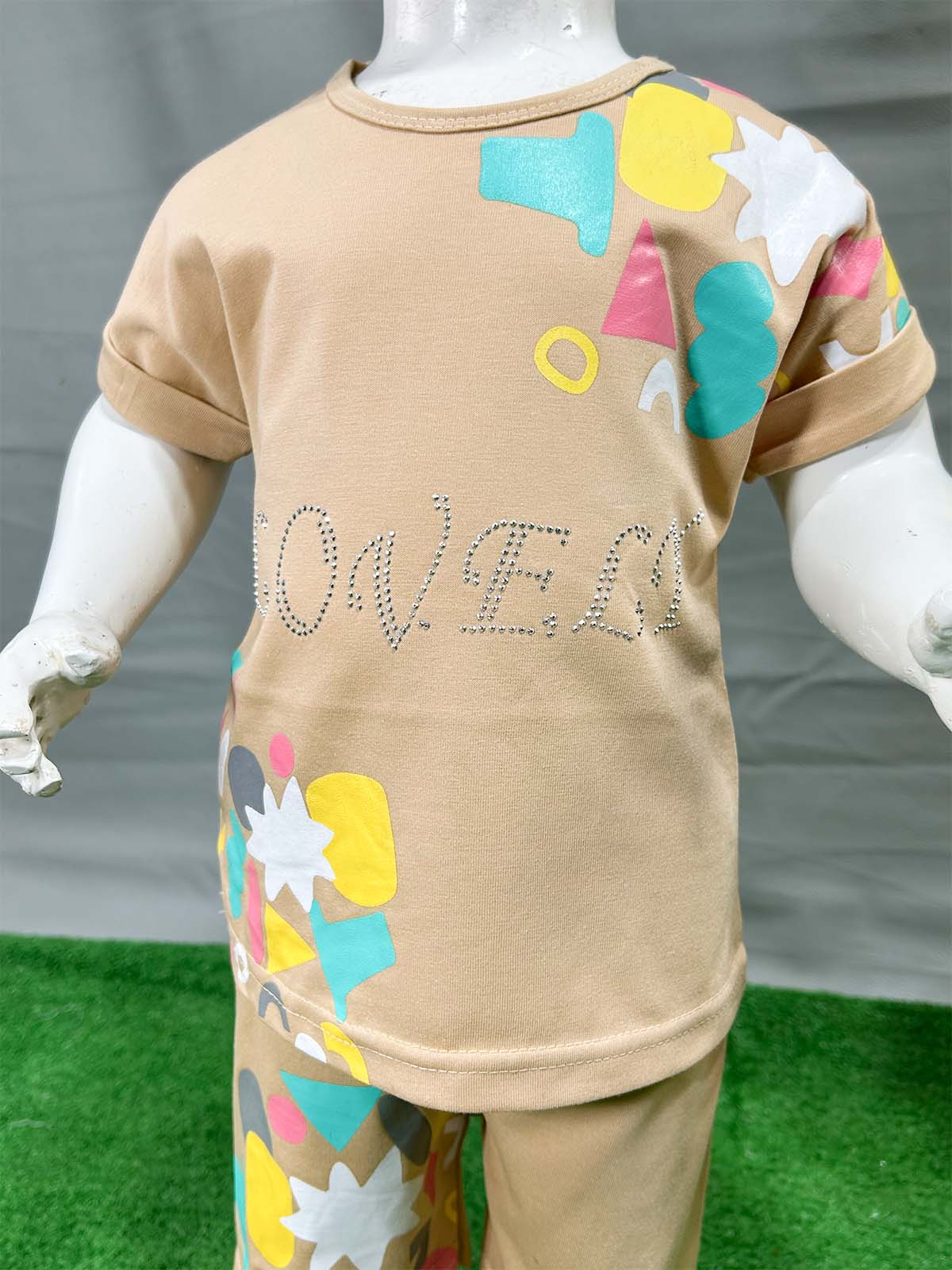 0Mth - 4Yrs Brown Suit For Girls WG GS370