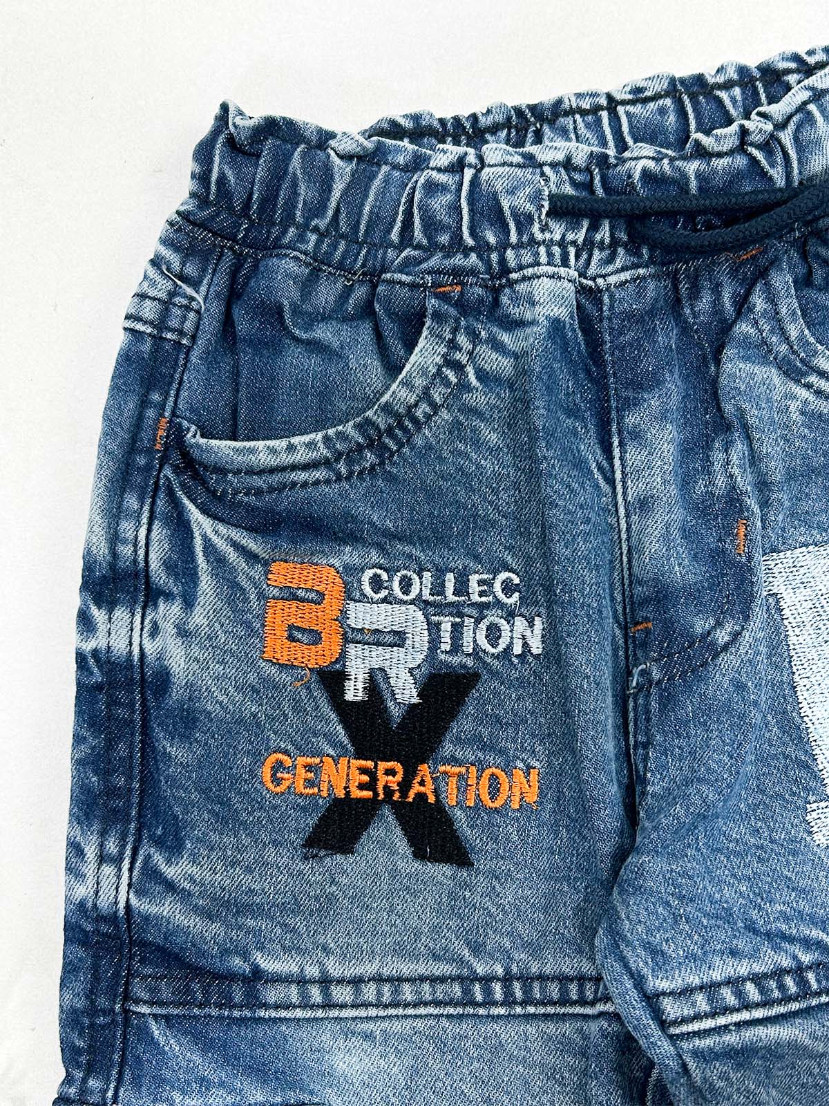 3Yrs - 9Yrs Blue Demin Jeans For Boys BJ35