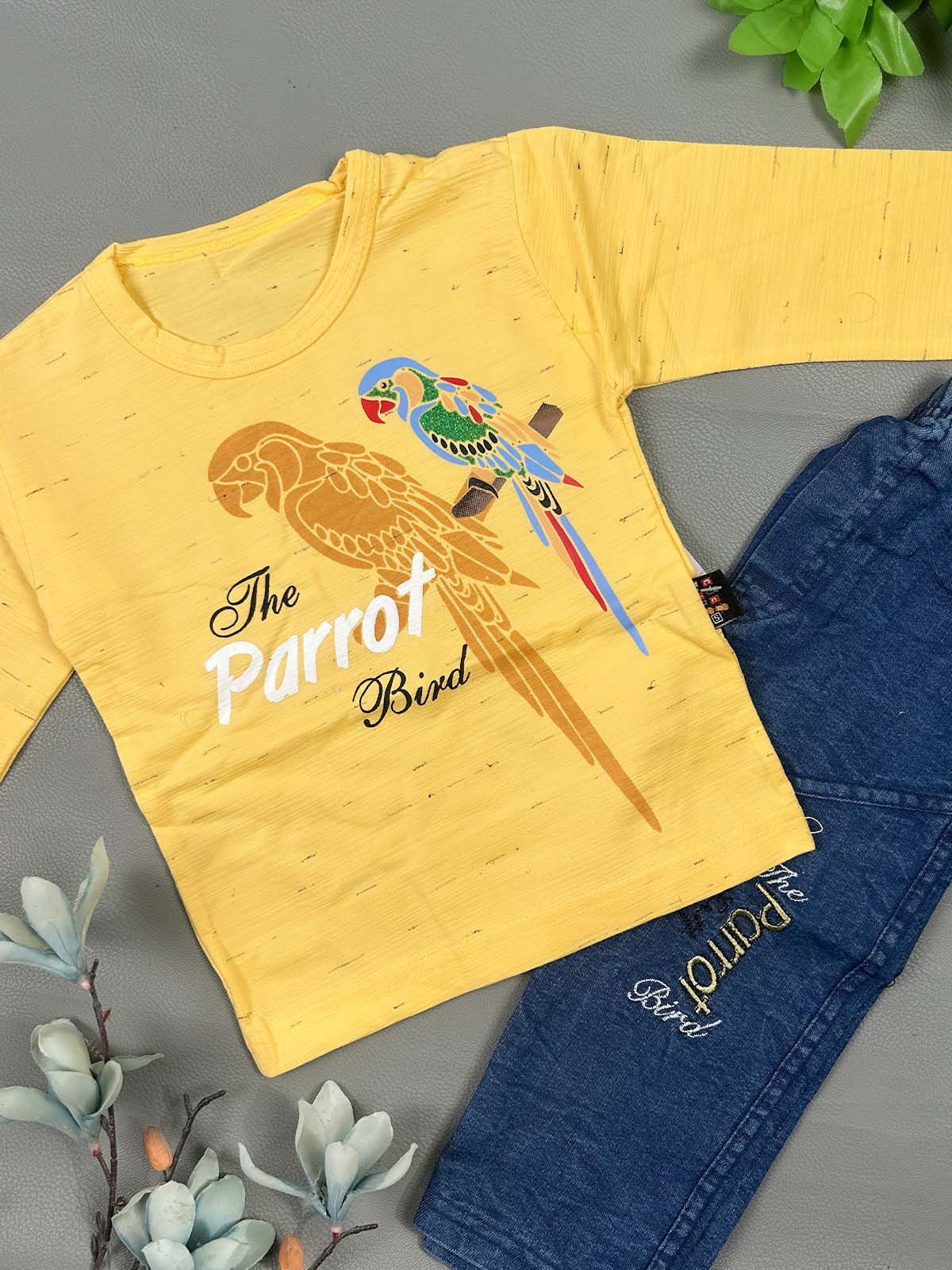 1Yr - 4Yrs Parrot Yellow Suit For Kids RZ BS740