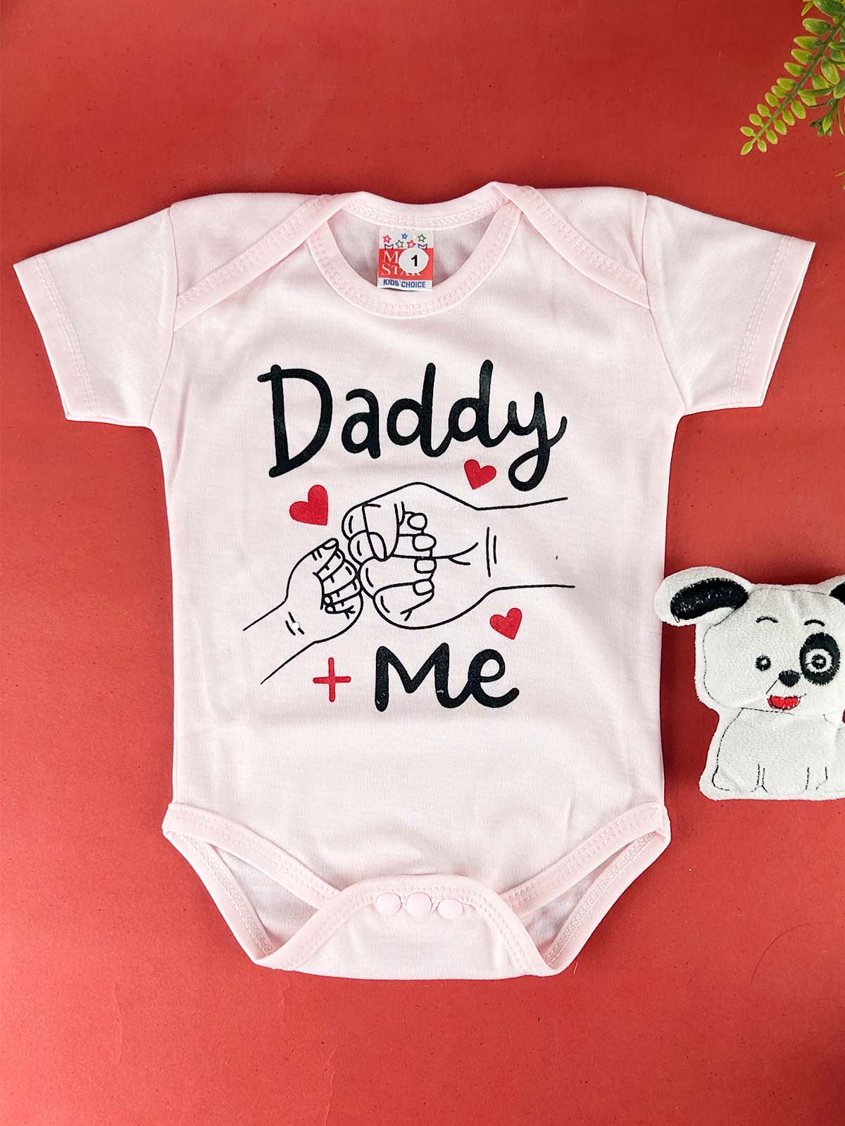3Mth - 9Mth Baby Pink Romper For Newborn NBR152
