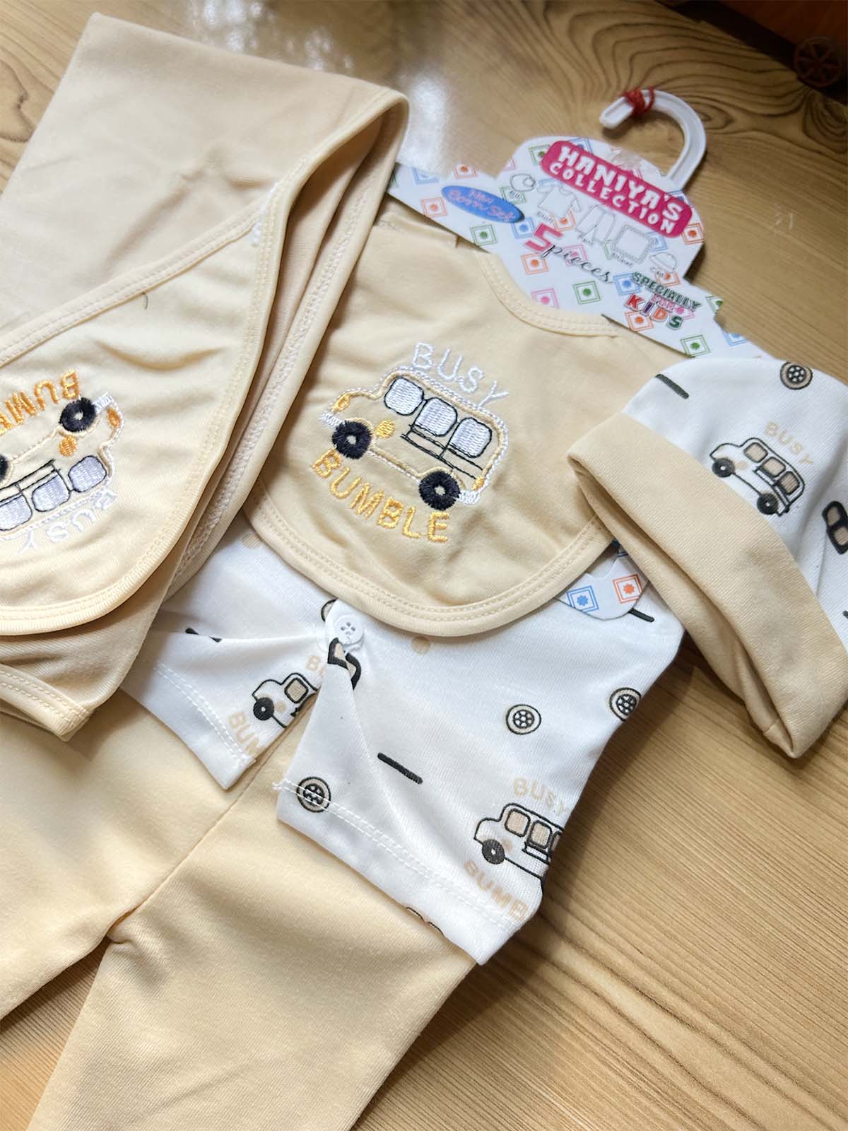 0Mth - 3Mth Fawn 5Pcs Gift Set For Newborn HG NBGS357