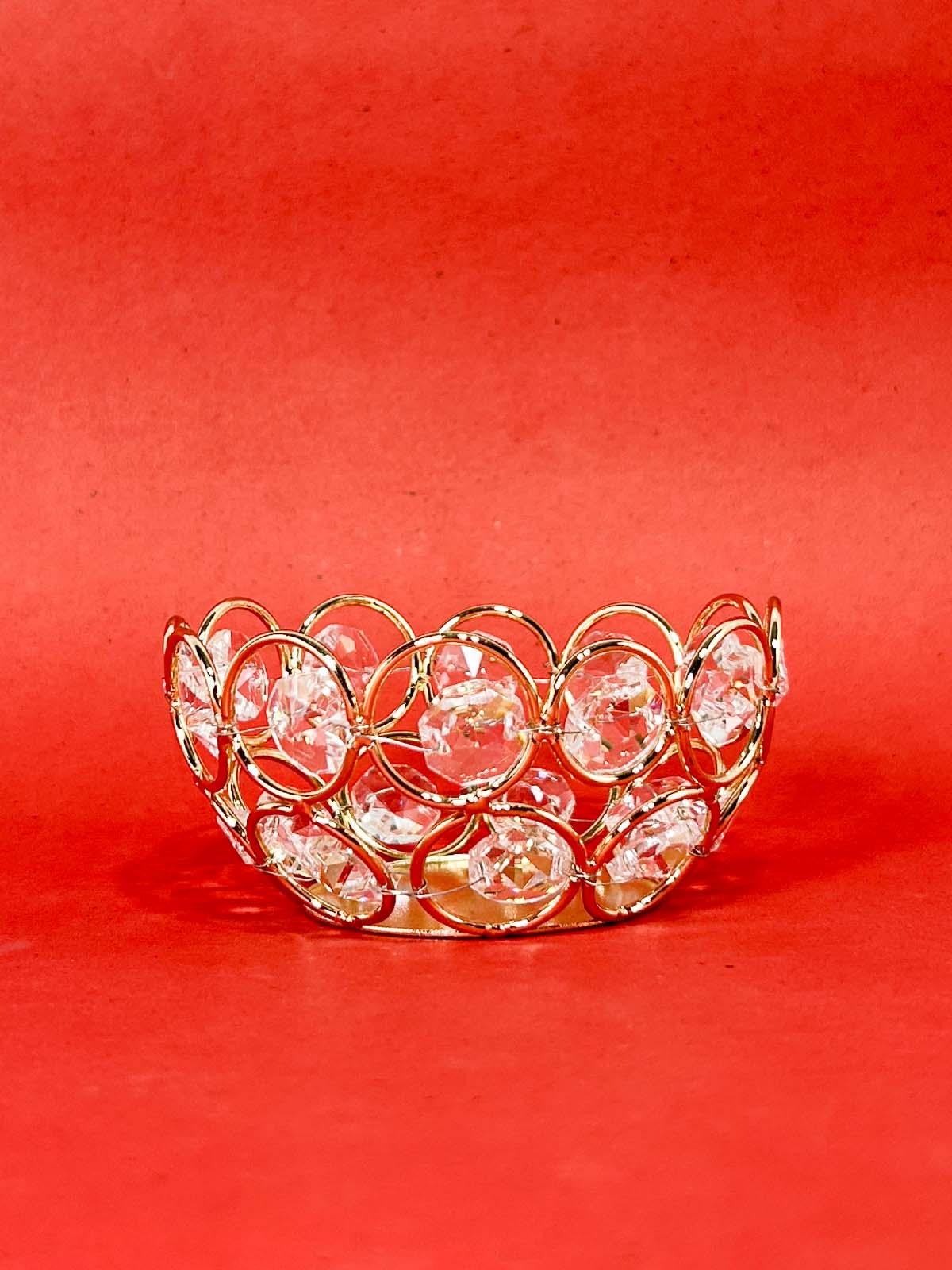 Crystal Home Decor Candle Stand Holder HDCH-03