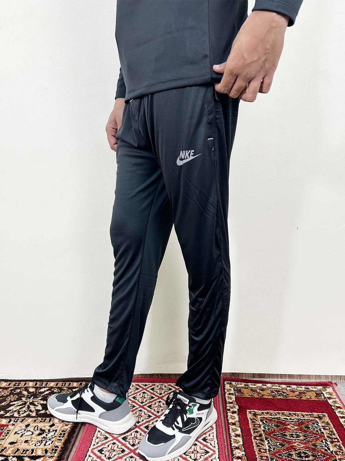Black Dri-FIT Track Suit For Men MG MTRS55