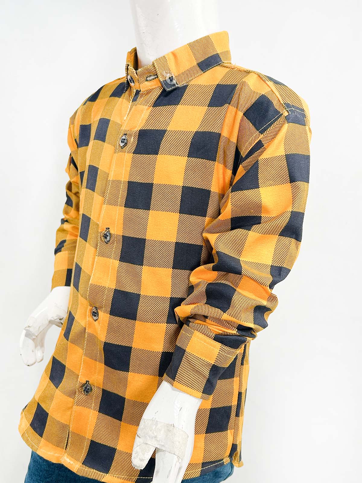 3Yrs - 10Yrs Yellow Casual Shirt for Boys BL BCS65