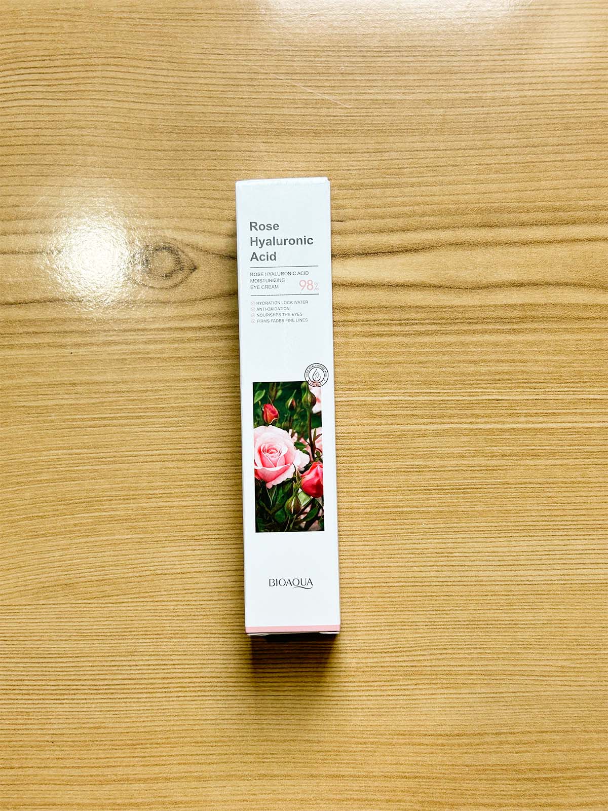 Rose Hyaluronic Acid Moisturizing Eye Cream