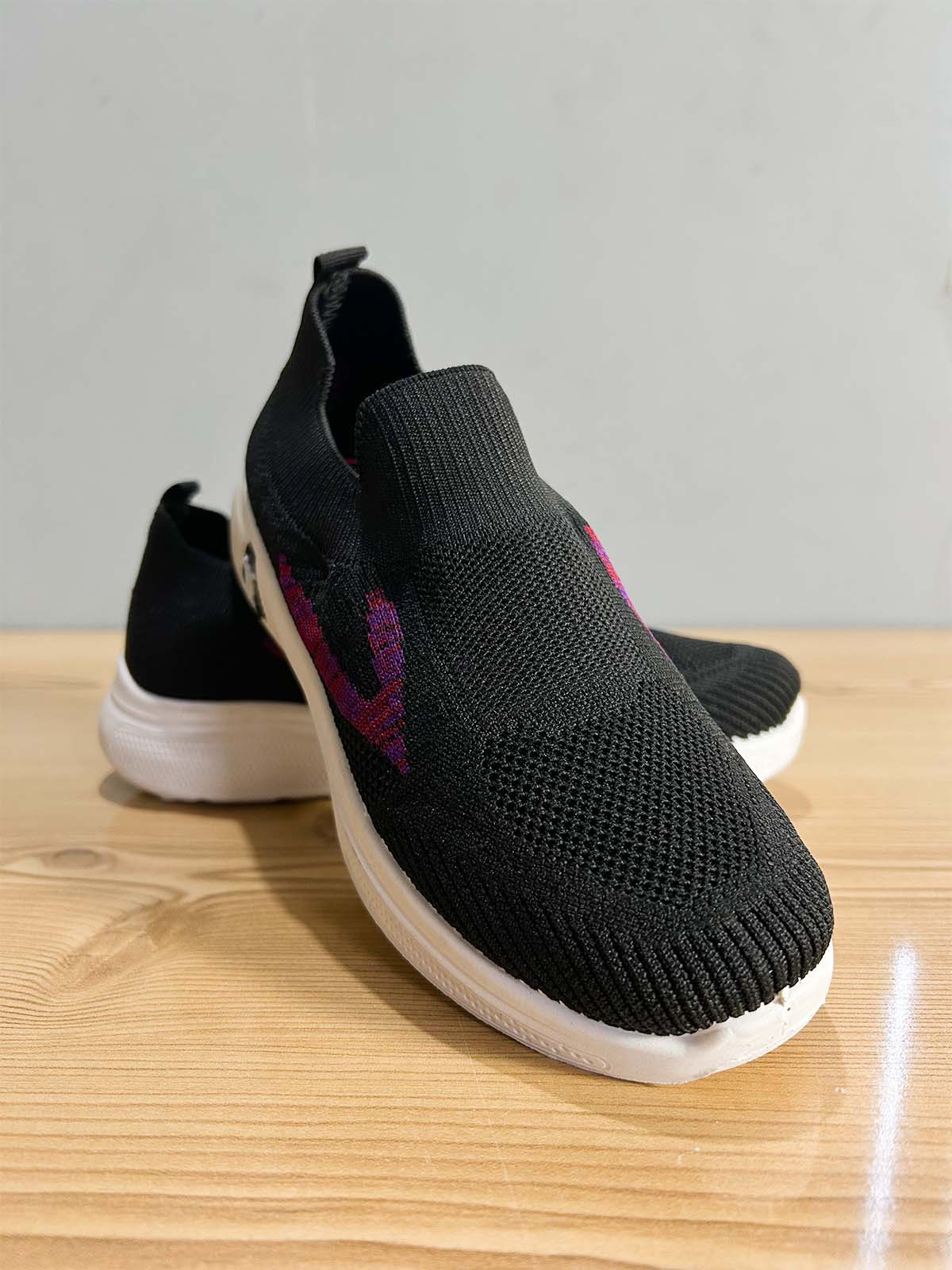 Black Sneakers For Women/Girls GWS56
