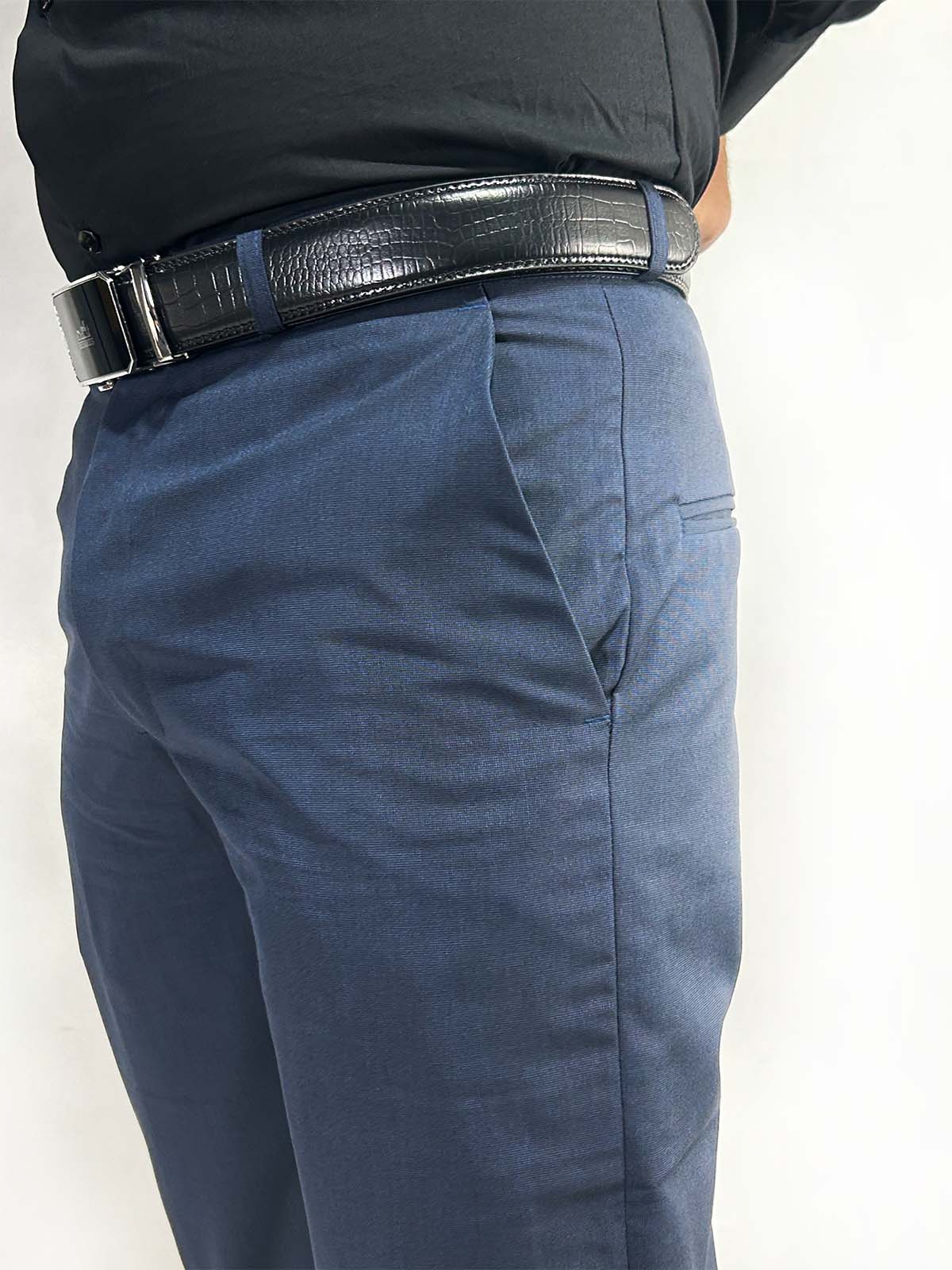 Dark Blue Formal Dress Pant For Men MFP90