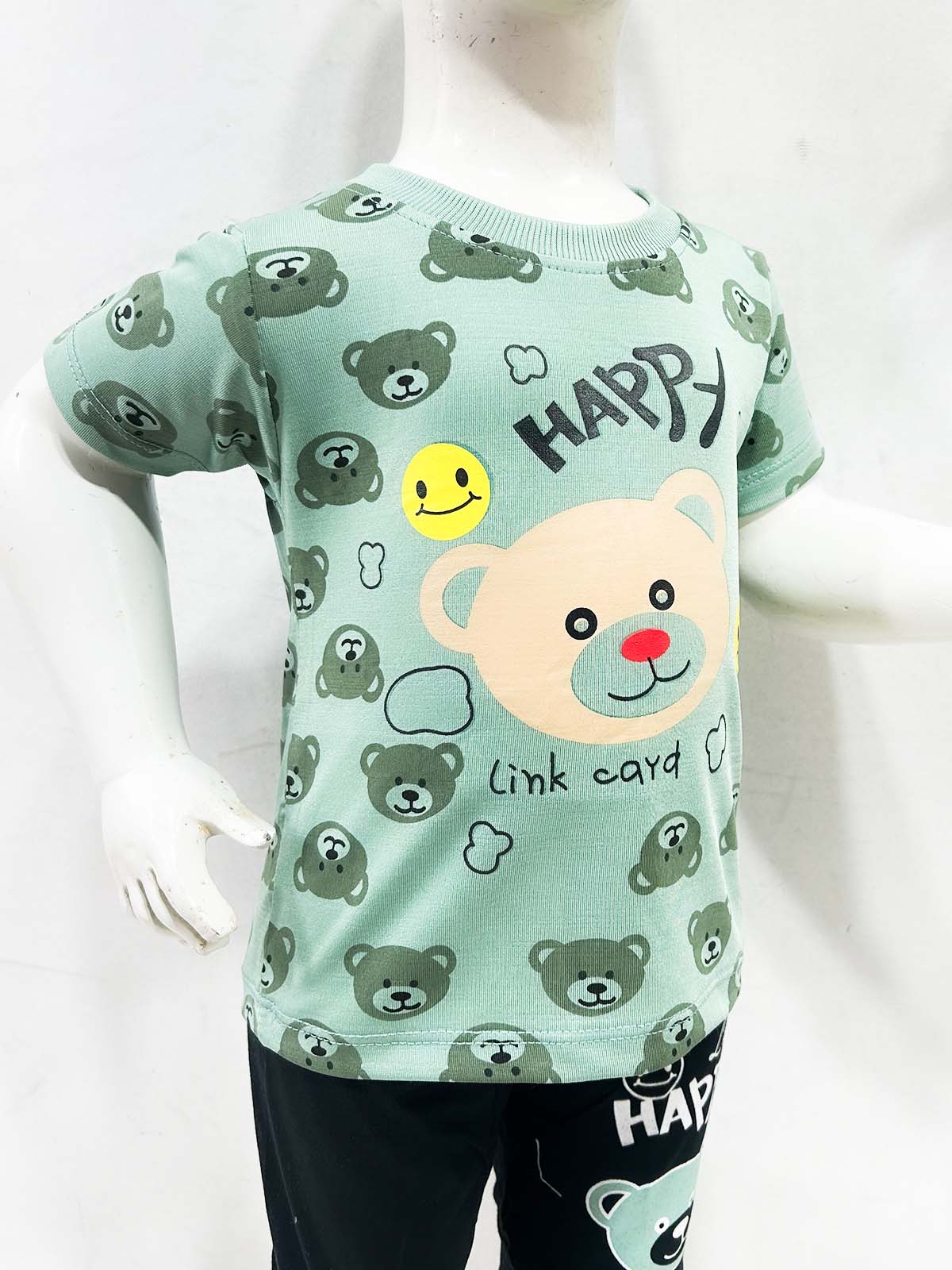 3Mth - 9Mth Green Baba Suit For Newborns NJ NBS744