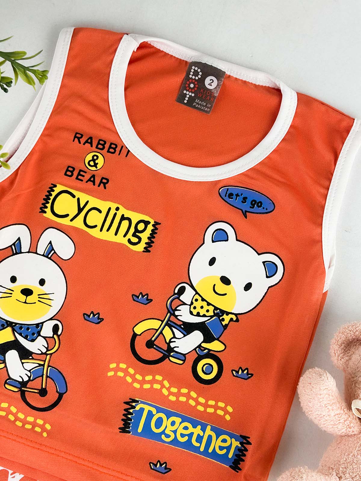 3Mth - 9Mth Orange Baba Suit For Newborn HG NBS780
