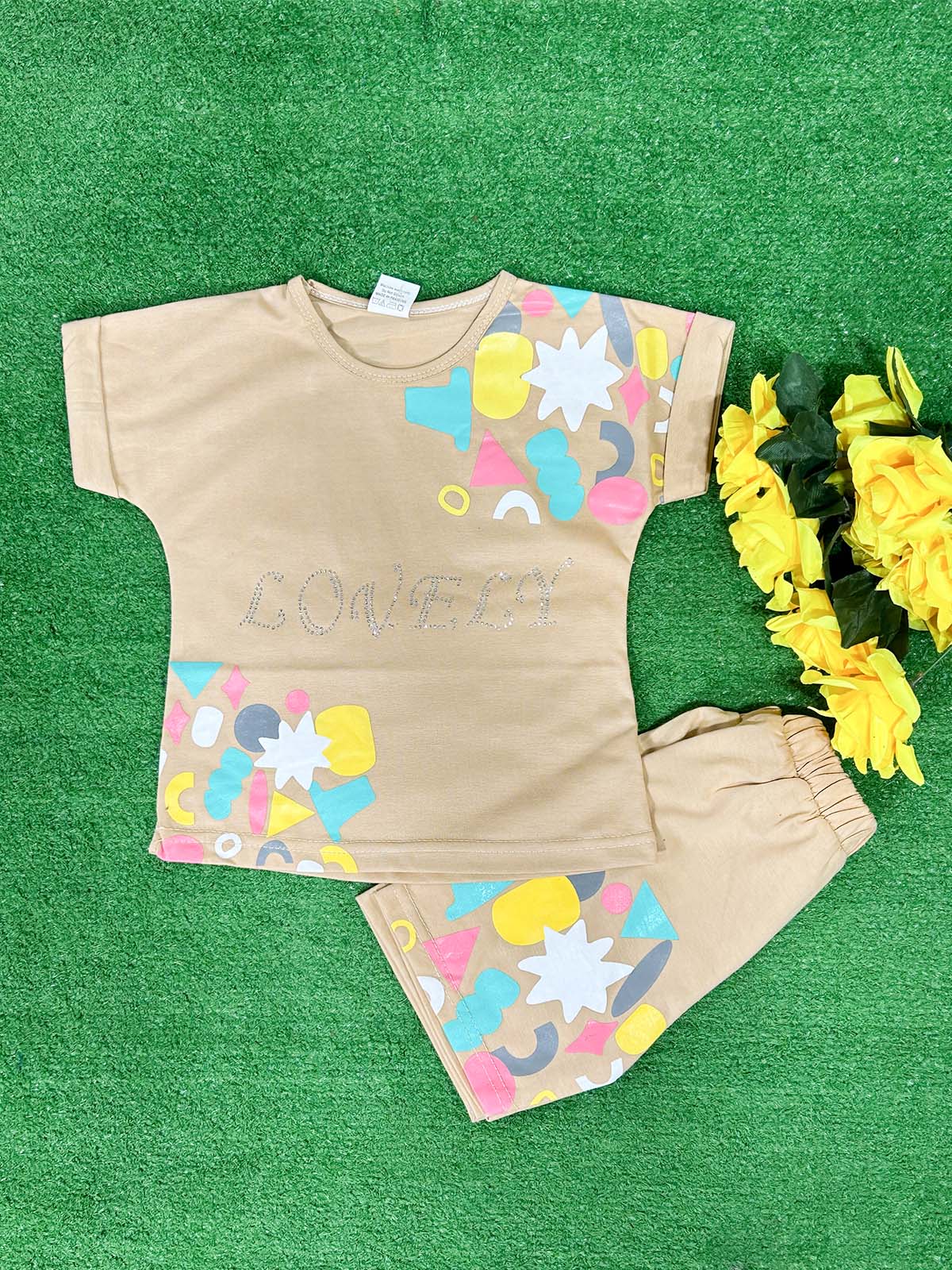 0Mth - 4Yrs Brown Suit For Girls WG GS370