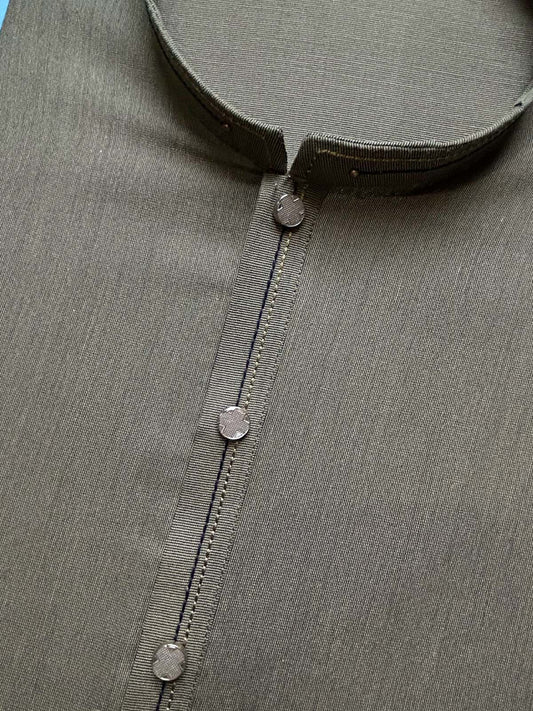 Dark Green Premium Kurta for Men MK32