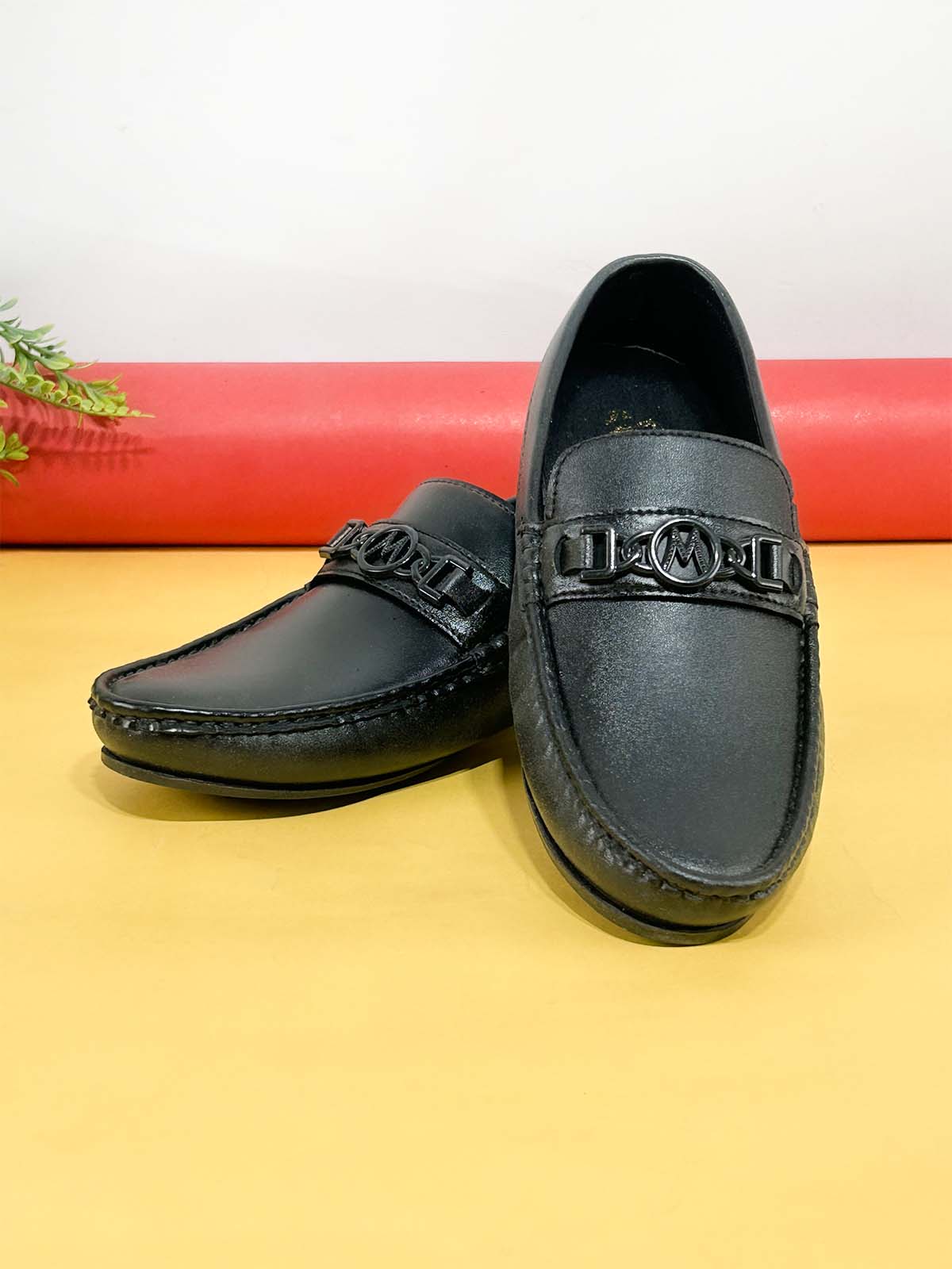 Black Loafers for Men ML97