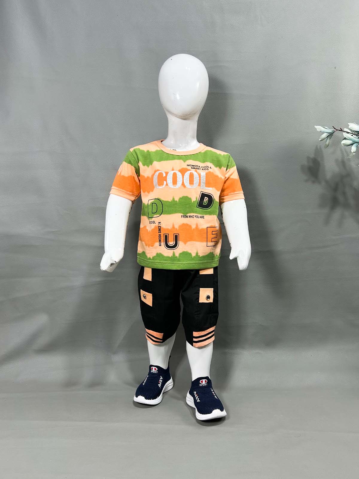 1Yr - 4Yrs O Green Suit For Kids OP BS622