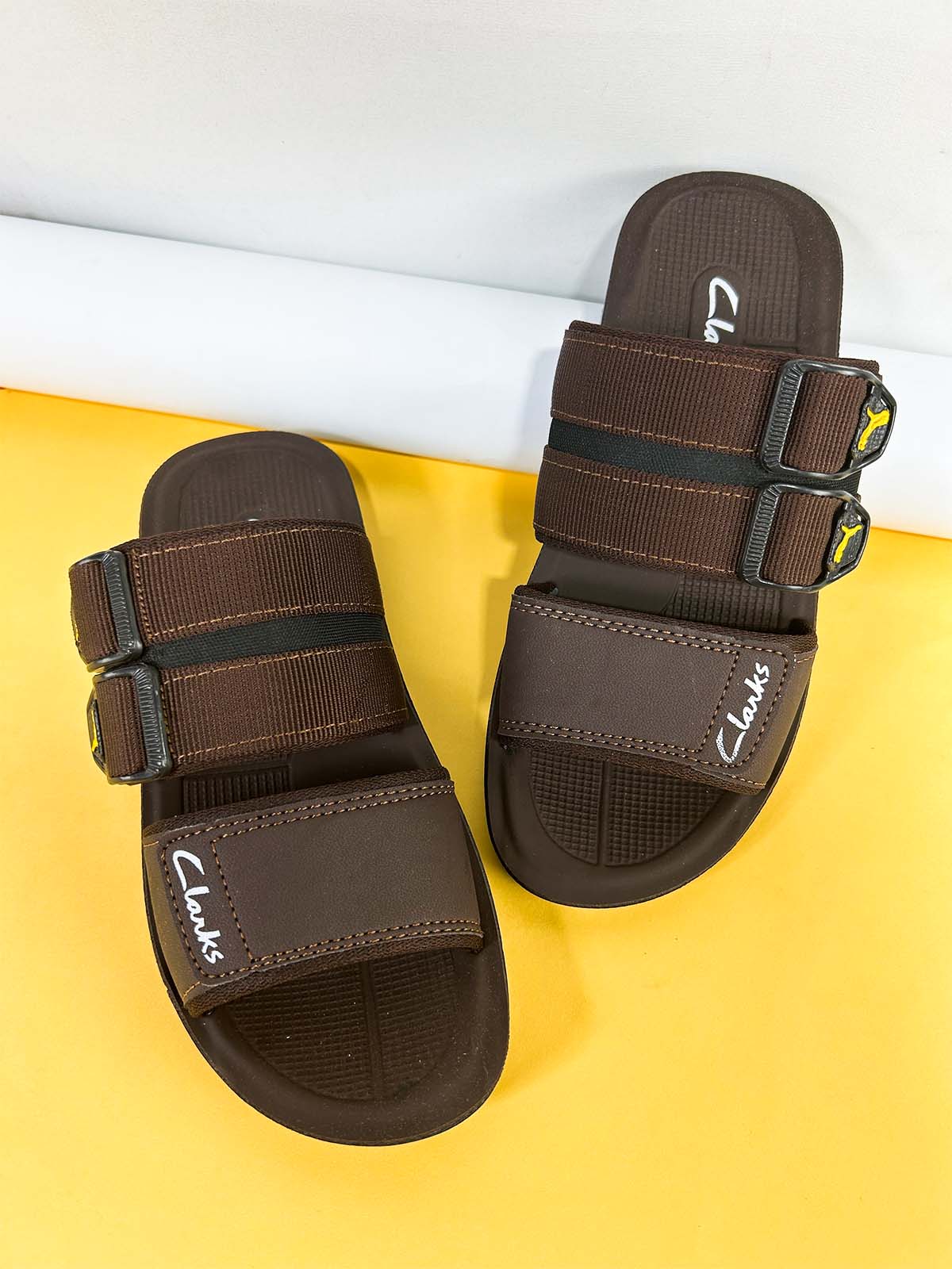 Brown Comfortable Slipper for Men MC78