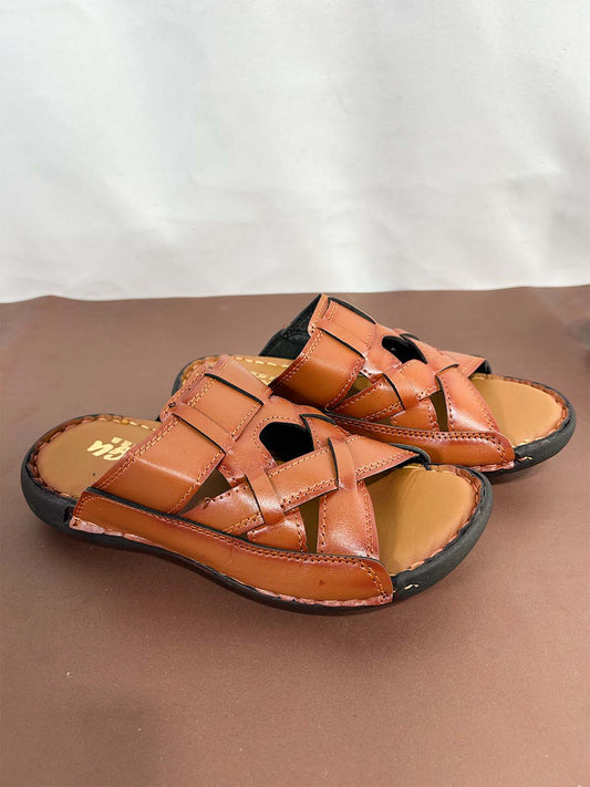 Rust Casual Slippers for Men MC117
