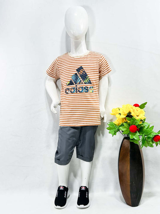 1Yr - 4Yrs ADD Orange Suit For Kids WG BS633