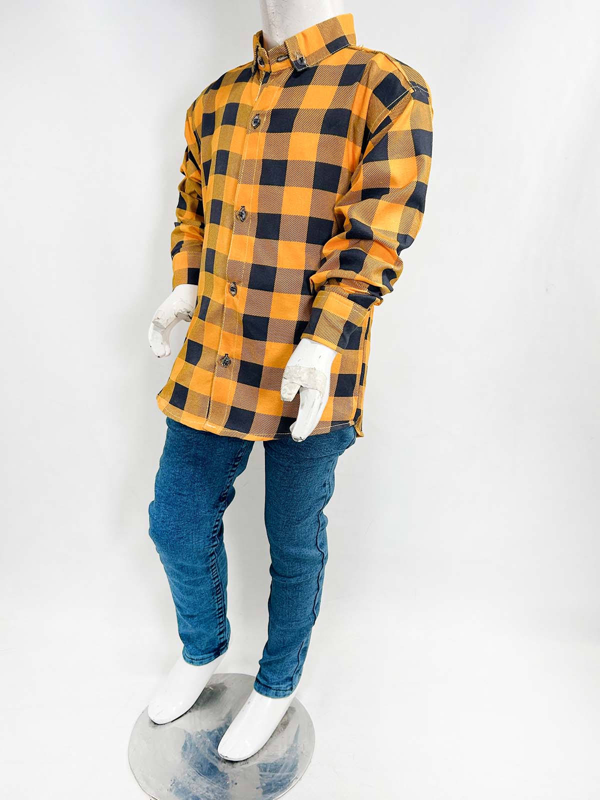 3Yrs - 10Yrs Yellow Casual Shirt for Boys BL BCS65