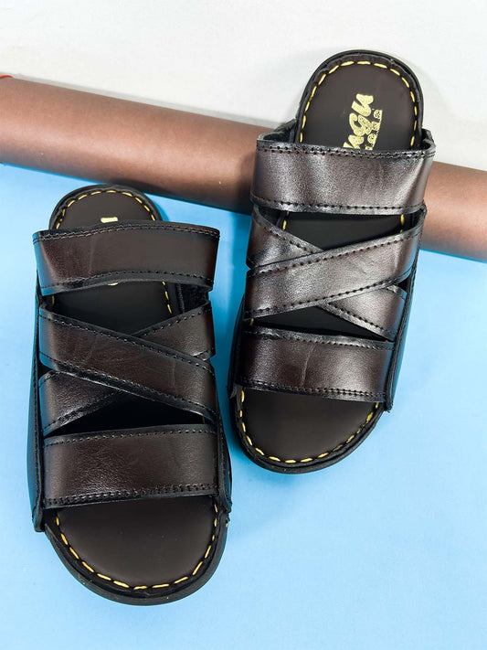Brown Casual Slippers for Men MC124